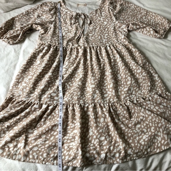 ALTAR’D State Printed Babydoll Mini Dress - Picture 10 of 12